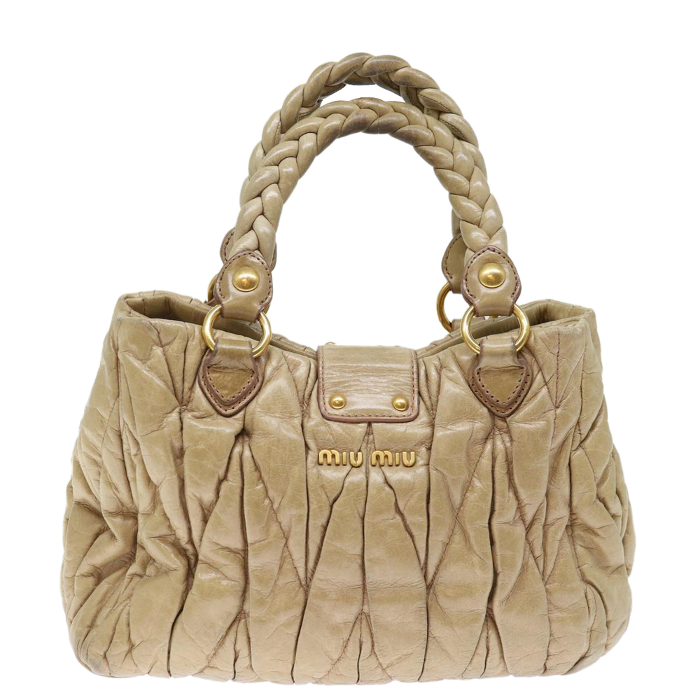 MIU MIU Matelasse Handbag - Picture 2 of 16